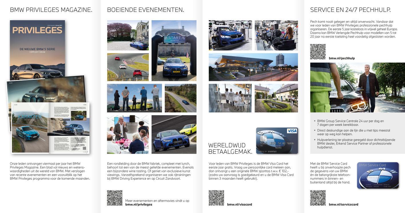 BMW Privileges folder 2020