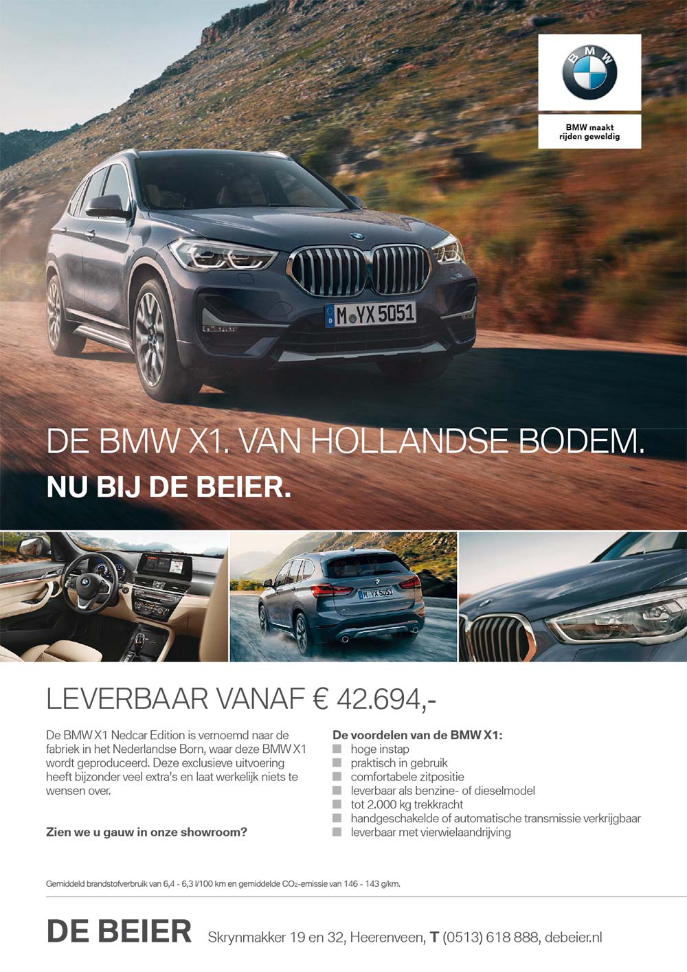 Advertentie bmw 8 X1