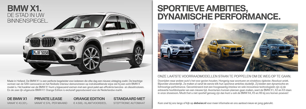 Advertentie X Factor binnenkant