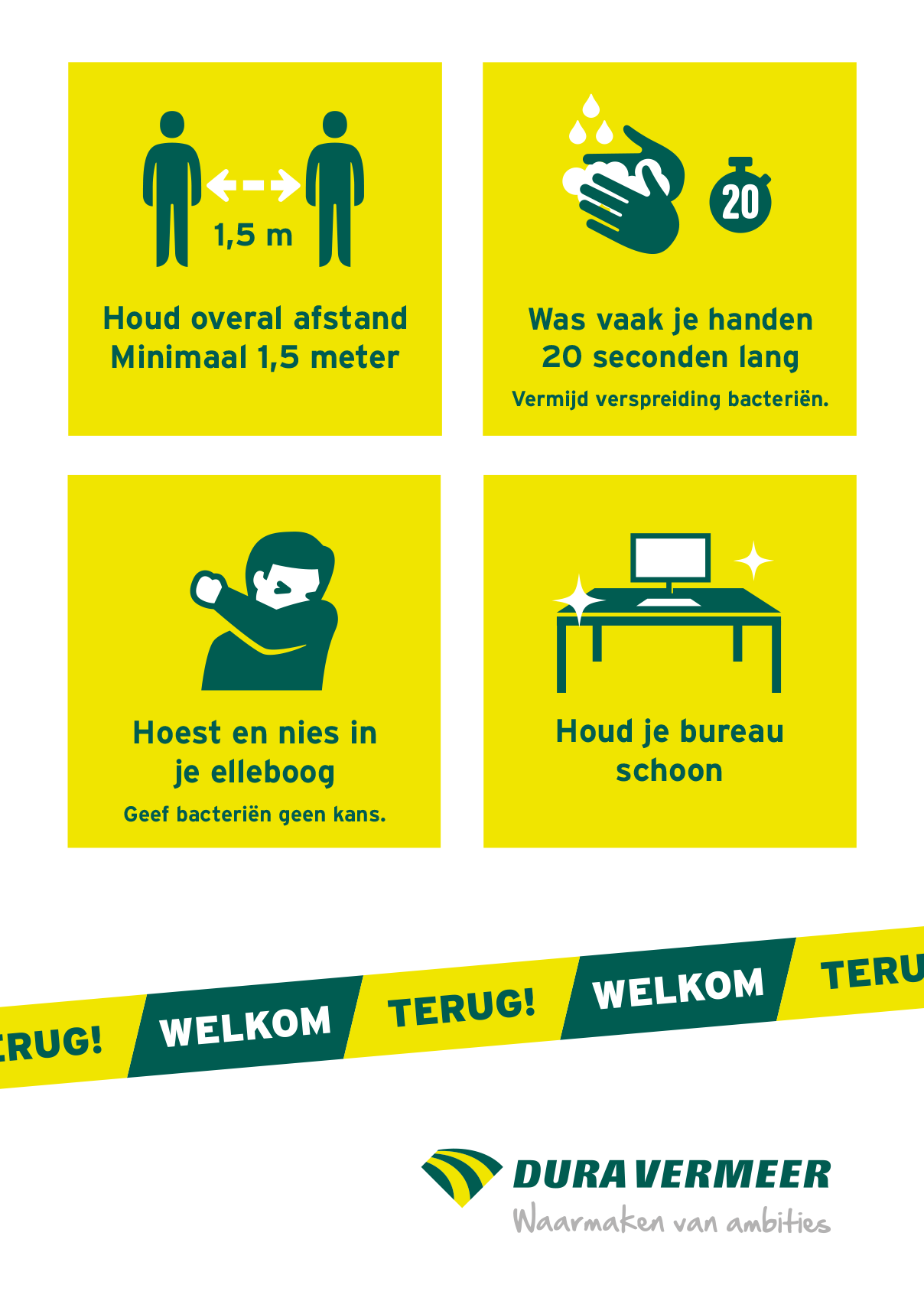 A2 poster Corona Dura Vermeer