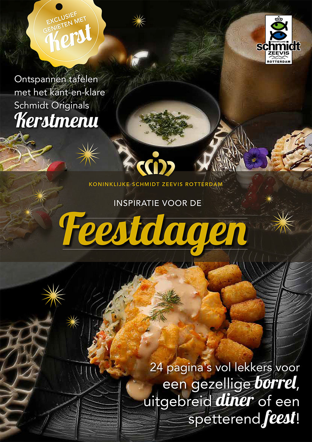 Voorkant van de schmidt kerstbrochure 2022