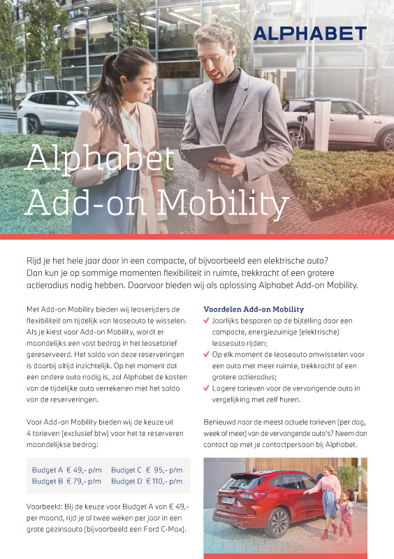 Alphabet add on mobility