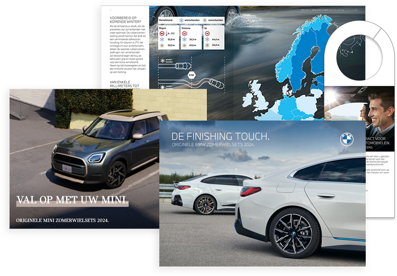 een uiting gemaakt voor BMW / MINI