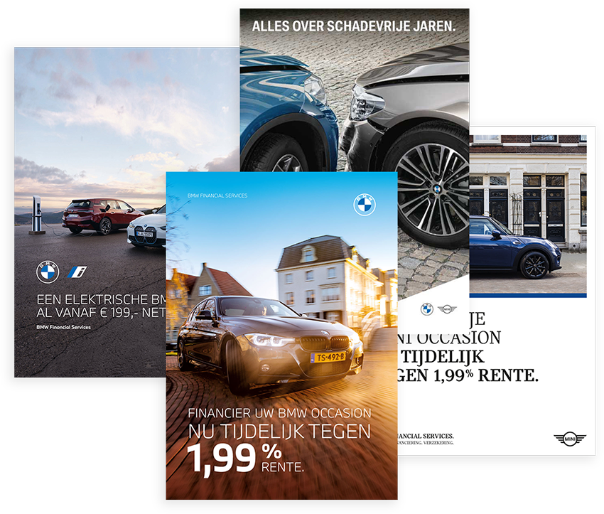 een uiting gemaakt voor BMW / MINI