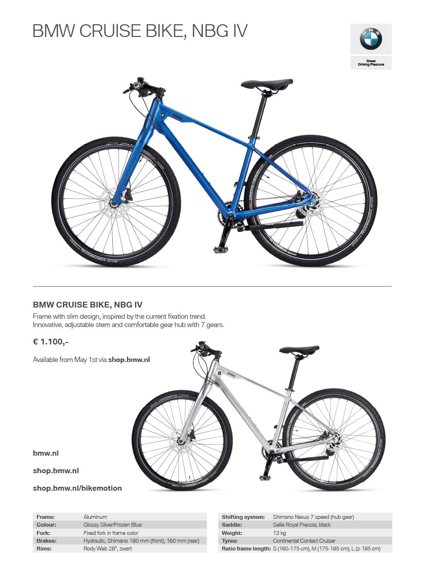BMW cruise bike NBG IV