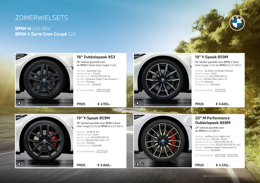 zomerwielenleaflets voorbeeld van velgen