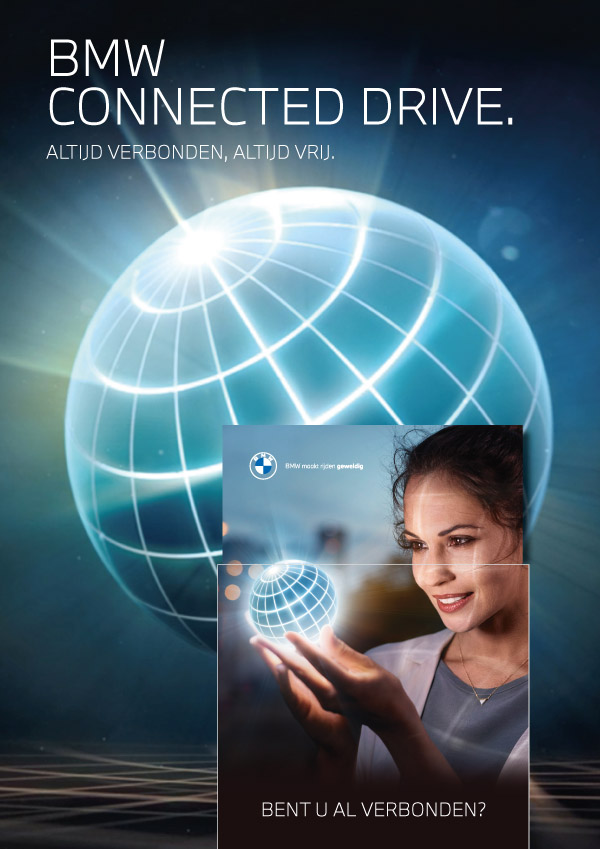 Connected drive display