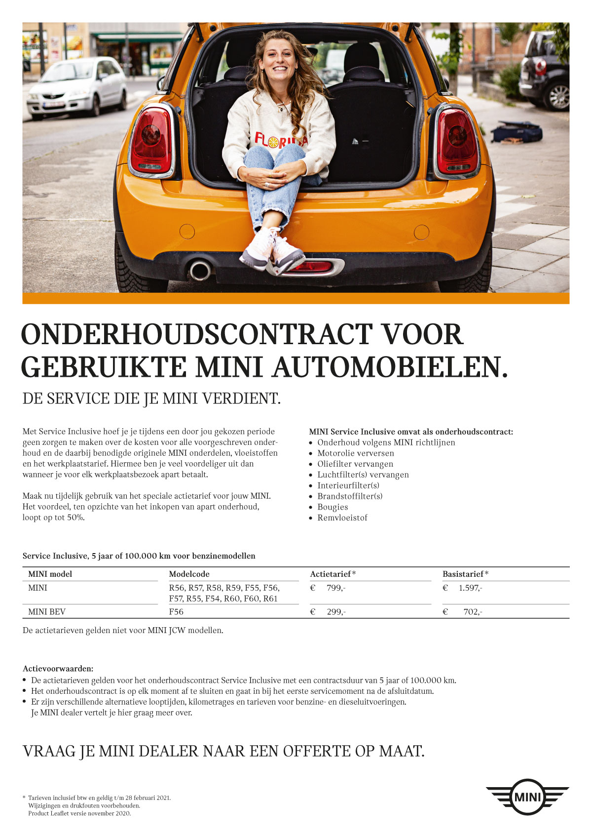 Gebruikte MINI Leaflet