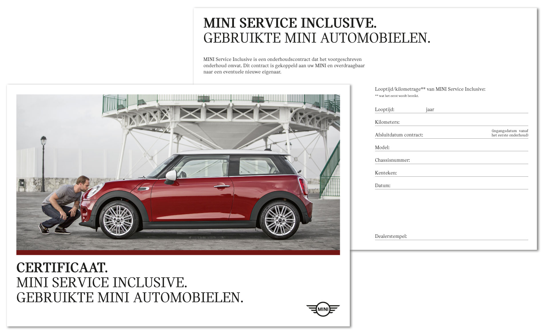 MINI gebruikt certificaat