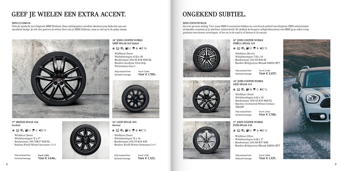 Brochure winterwielen BMW