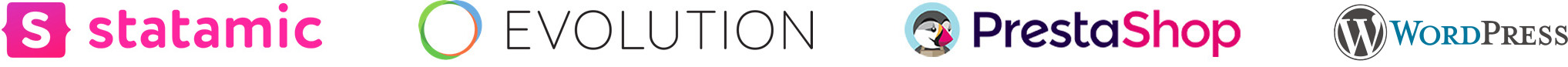 Full House werkt o.a. met Statamic, Evolution, Prestashop en Wordpress