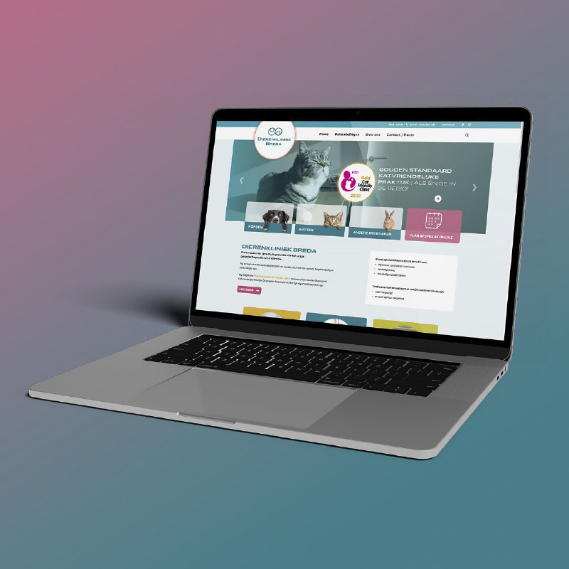 Website dierenkliniek breda