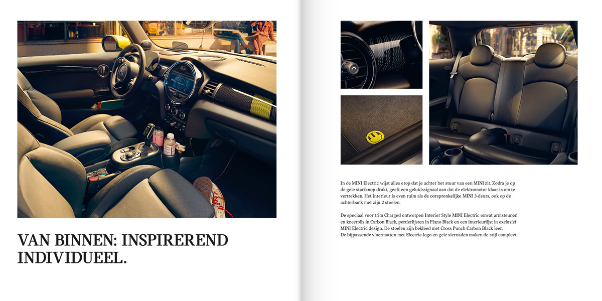 Mini Electric Brochure ontwerp open