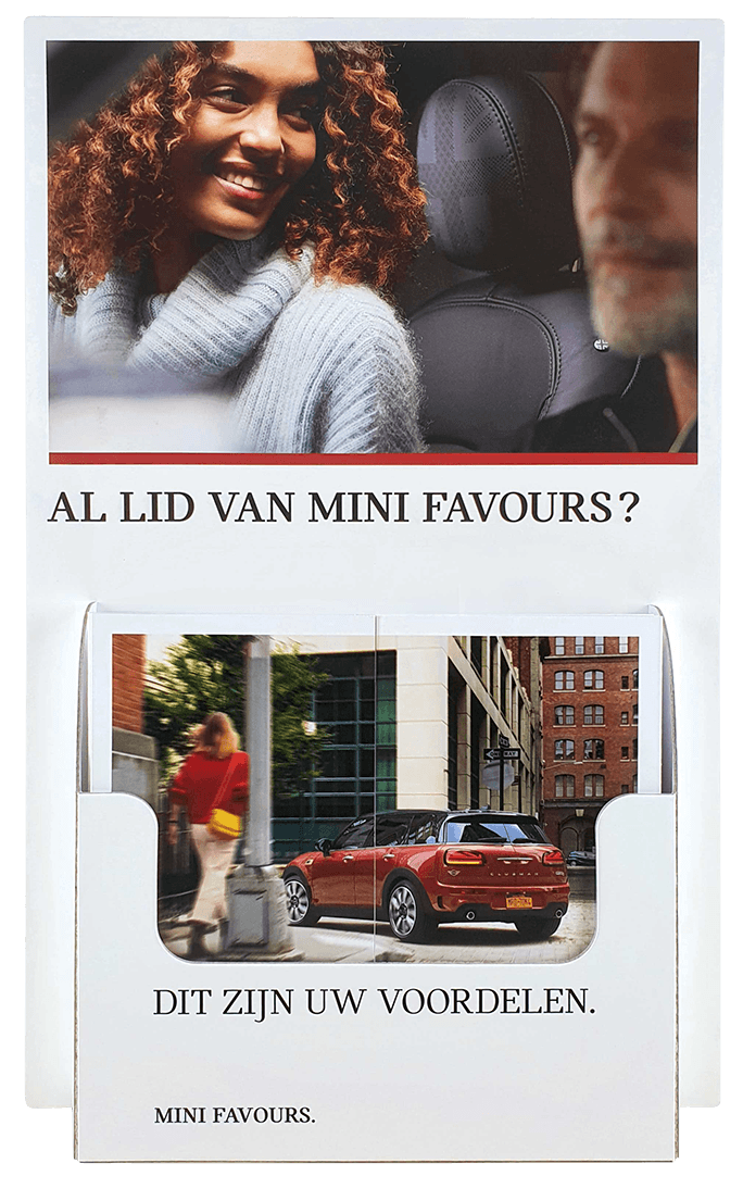 MINI favours displays